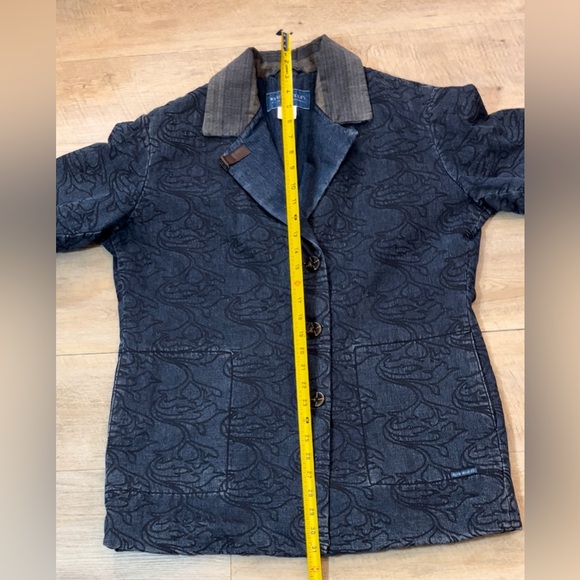 Blue Willi’s Women’s Cotton Denim Jacket Size Large - Picture 7 of 8